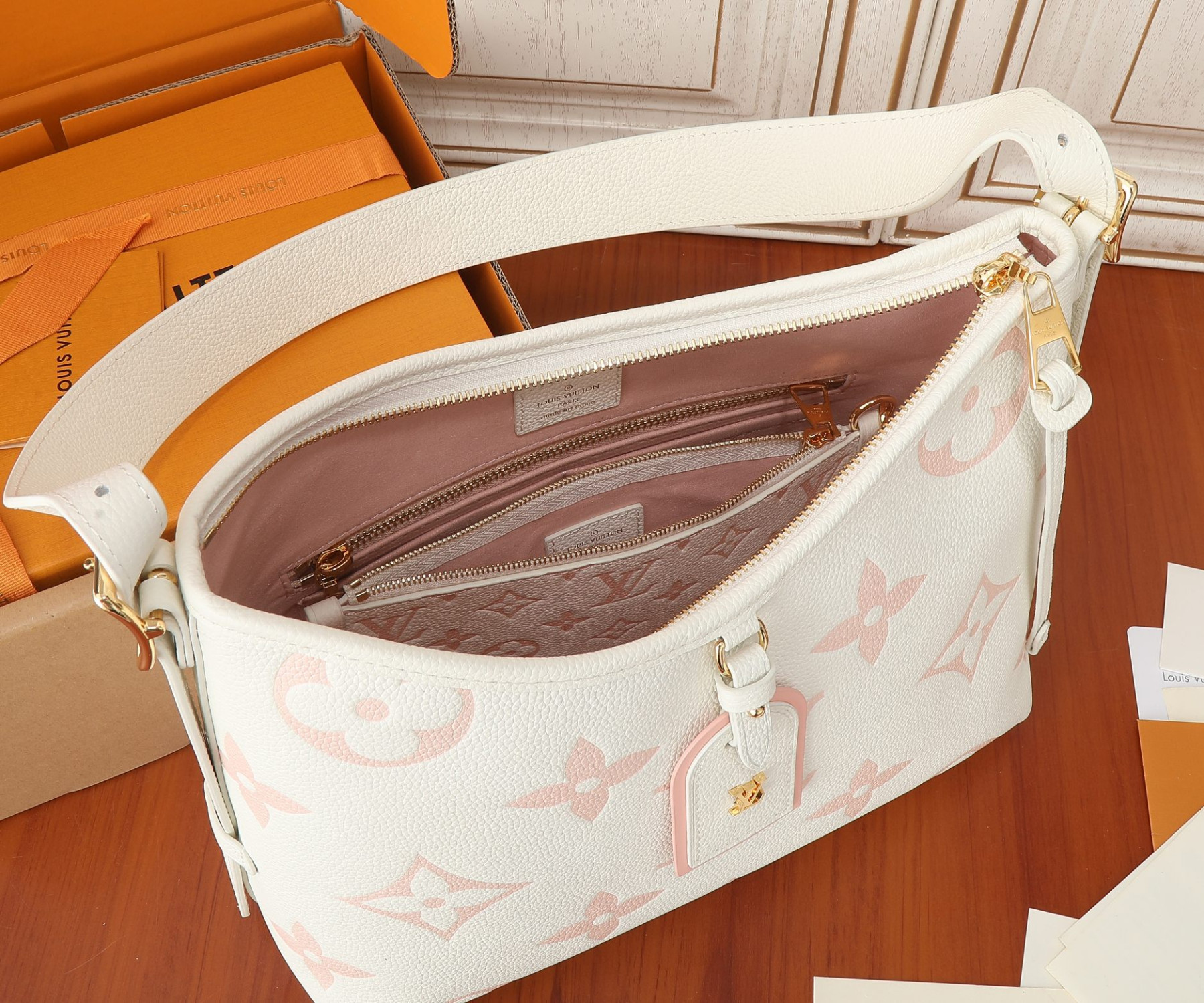 LV CarryAll PM M24141 11.6x9.4x4.7 inches - Image 9