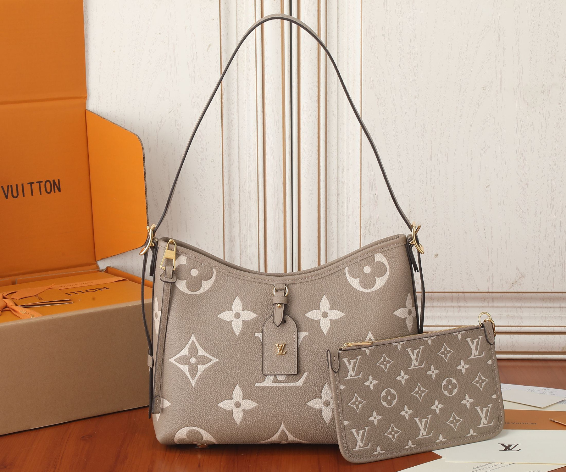 LV CarryAll PM M47180 11.6x9.4x4.7 inches - Image 2