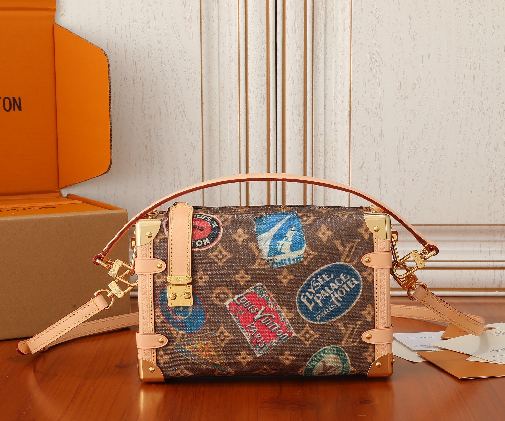 LV Side Trunk MM M47085 8.3 x 5.5 x 2.4 inches