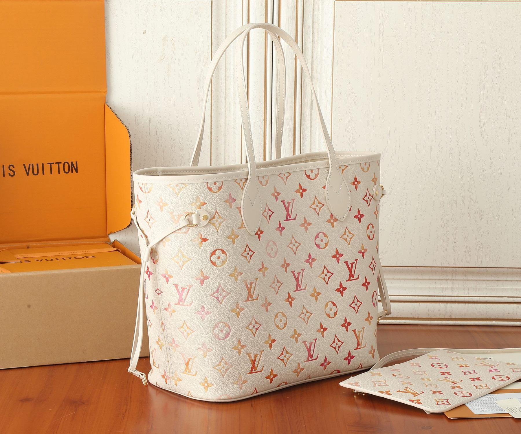 LV Neverfull MM M47080 12.2 x 11 x 5.5 in Without Box - Image 3