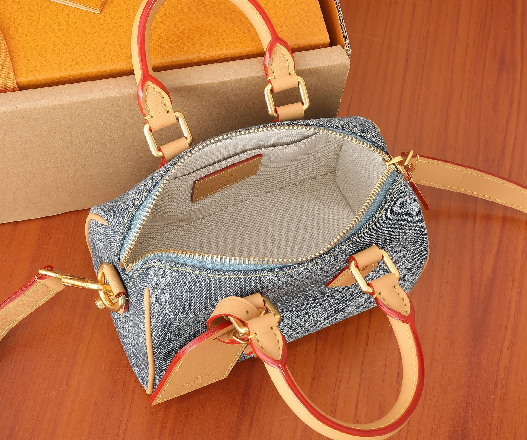 LV Speedy 18 Bandoulière N40682 7.1 x 4.7 x 3.9 inches - Image 16