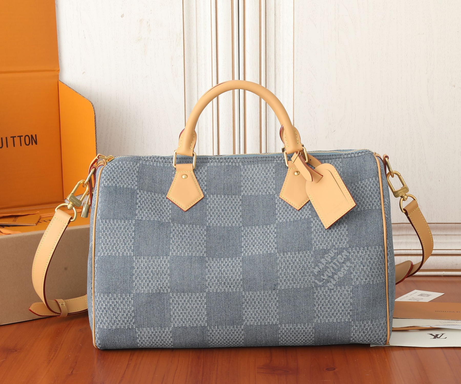 LV Speedy 40 Bandoulière N40701 15.7 x 10.2 x 9.1 inches - Image 2