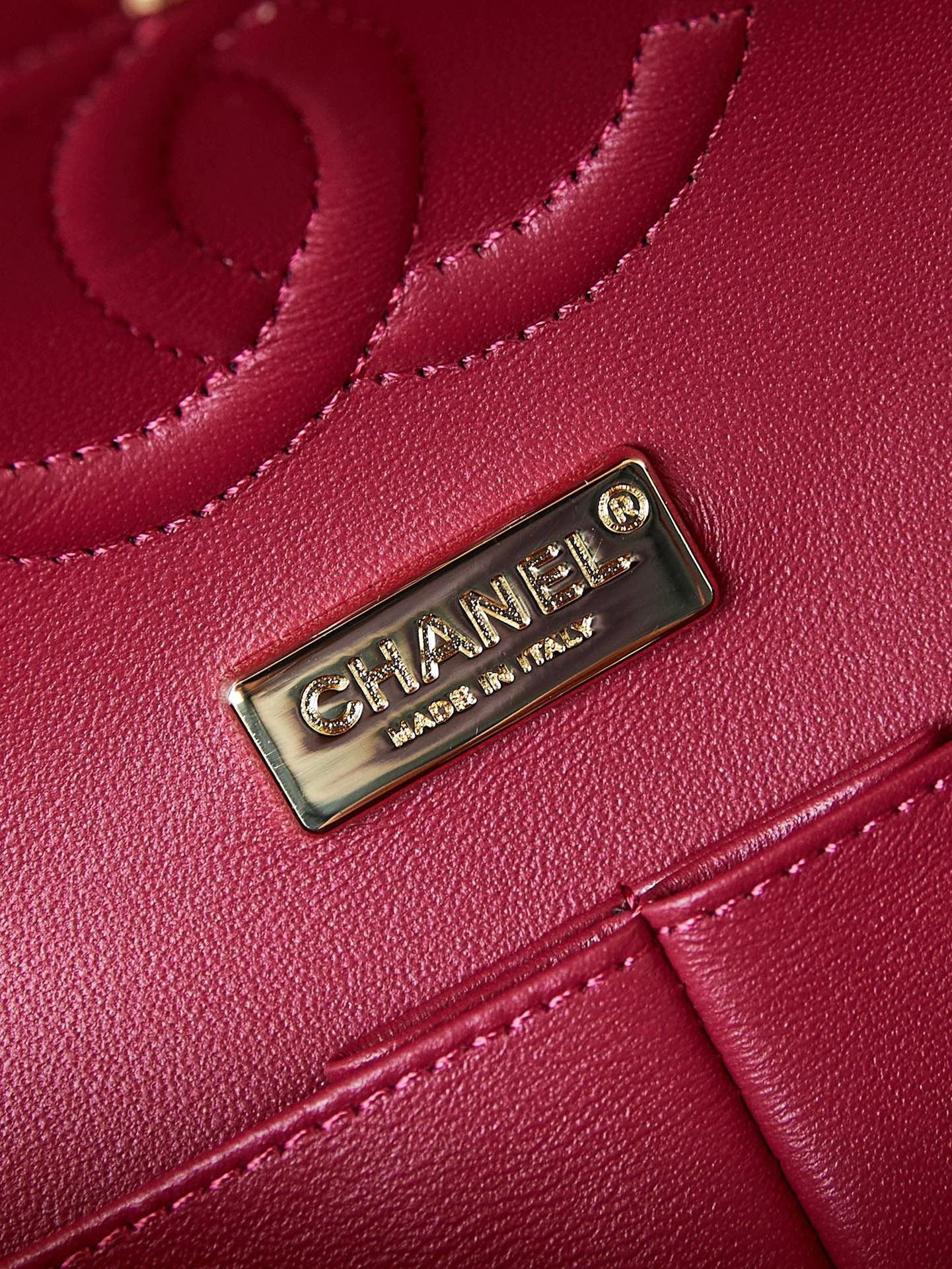 Chanel Quilted Pink Multicolor Tweed Rectangular Flap Bag 14.5 × 23 × 6 cm - Image 9
