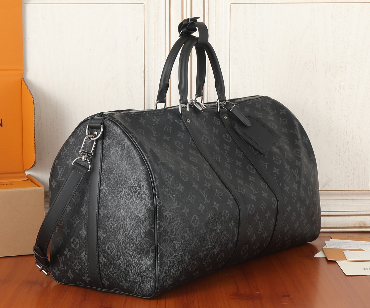 Louis Vuitton Keepall Bandoulière 55 M40605 - Image 4