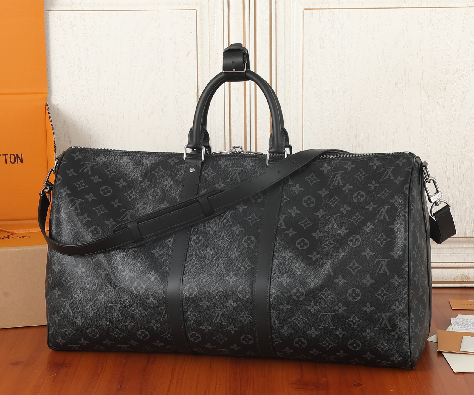 Louis Vuitton Keepall Bandoulière 55 M40605 - Image 3