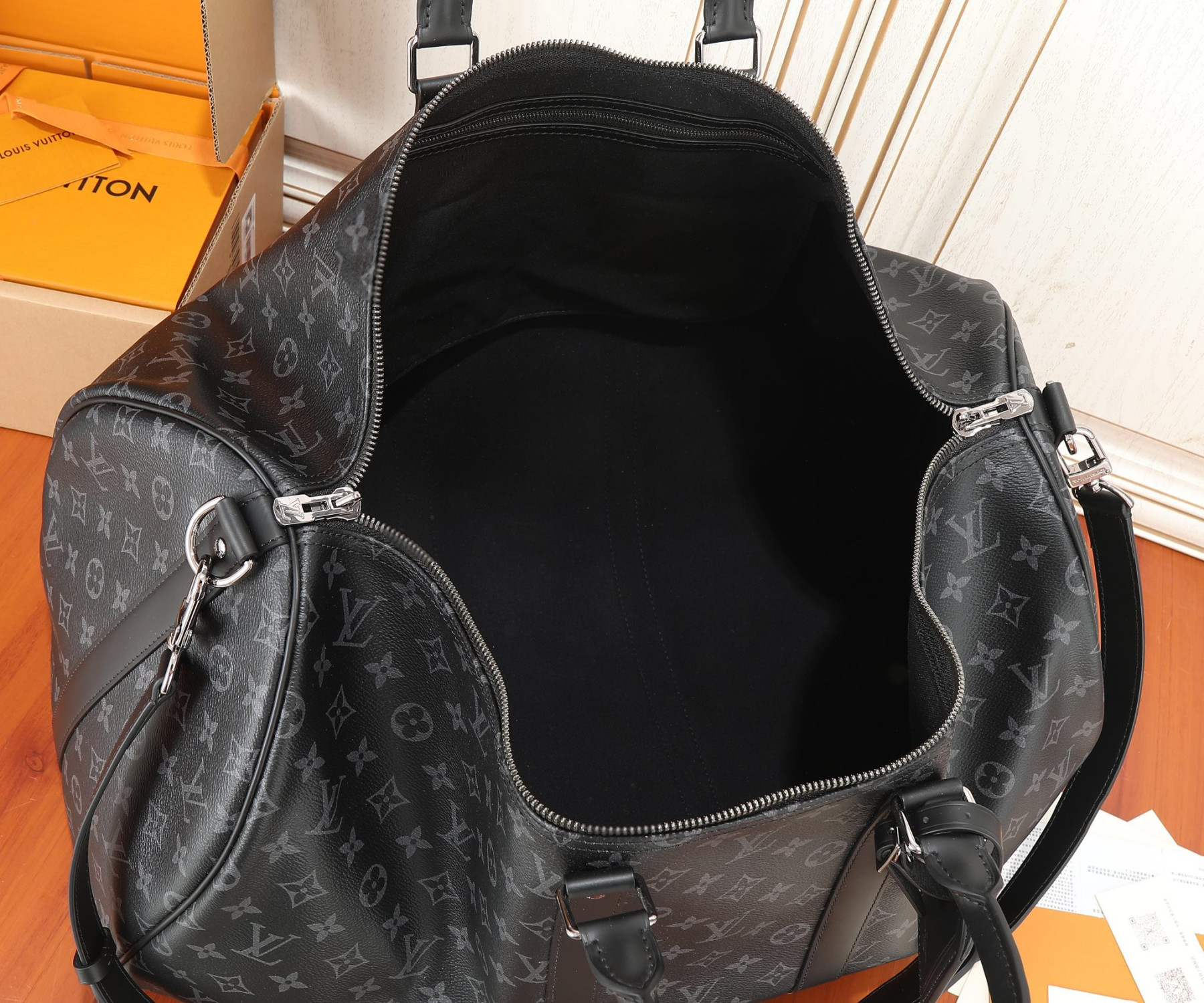 Louis Vuitton Keepall Bandoulière 55 M40605 - Image 5