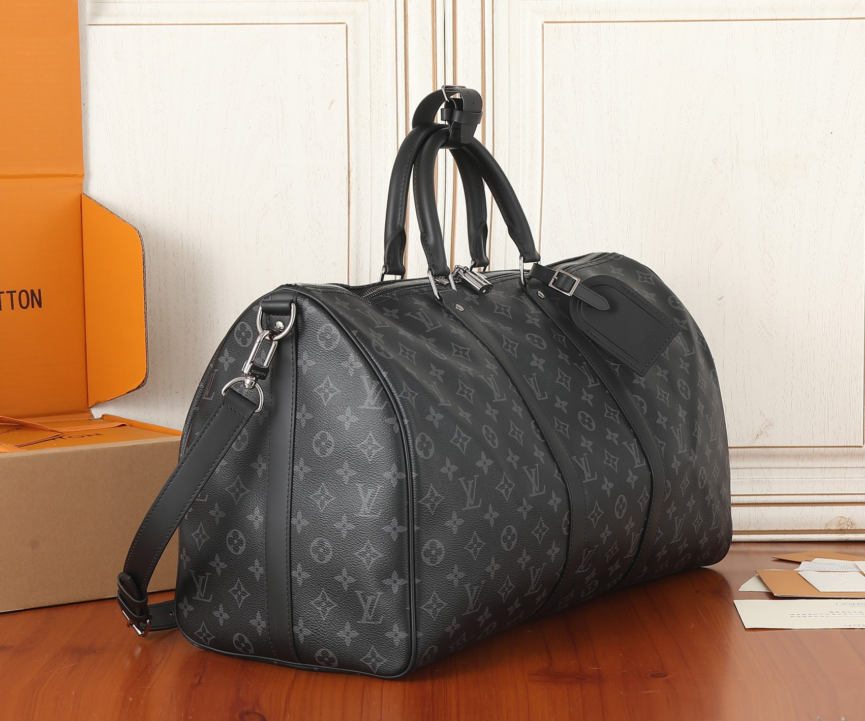 Louis Vuitton Keepall Bandoulière 50 M45604 50 x 29 x 23 cm - Image 4