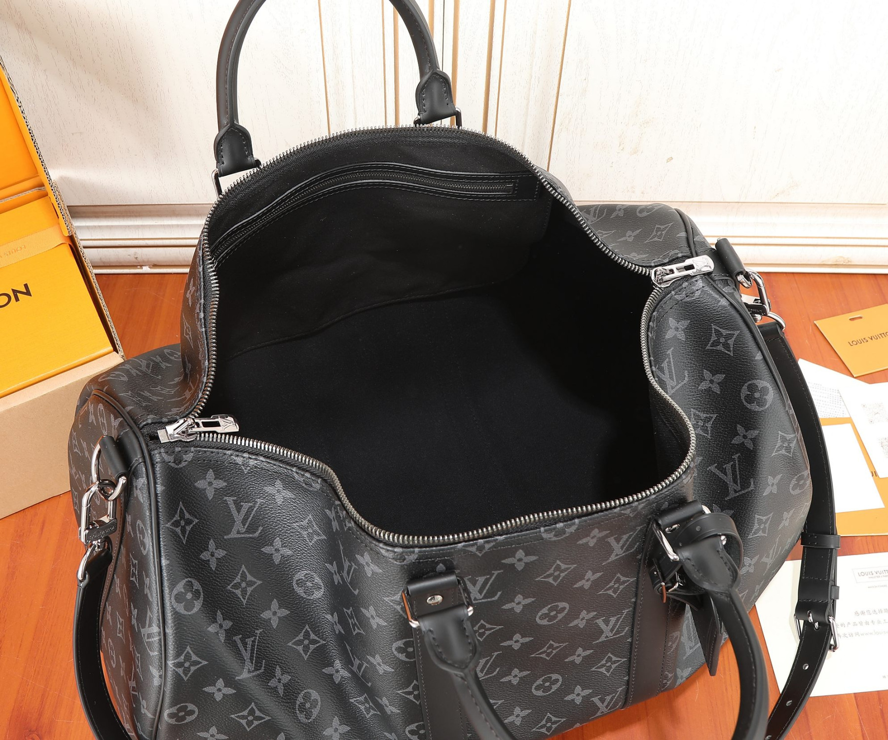 Louis Vuitton Keepall Bandoulière 50 M45604 50 x 29 x 23 cm - Image 8