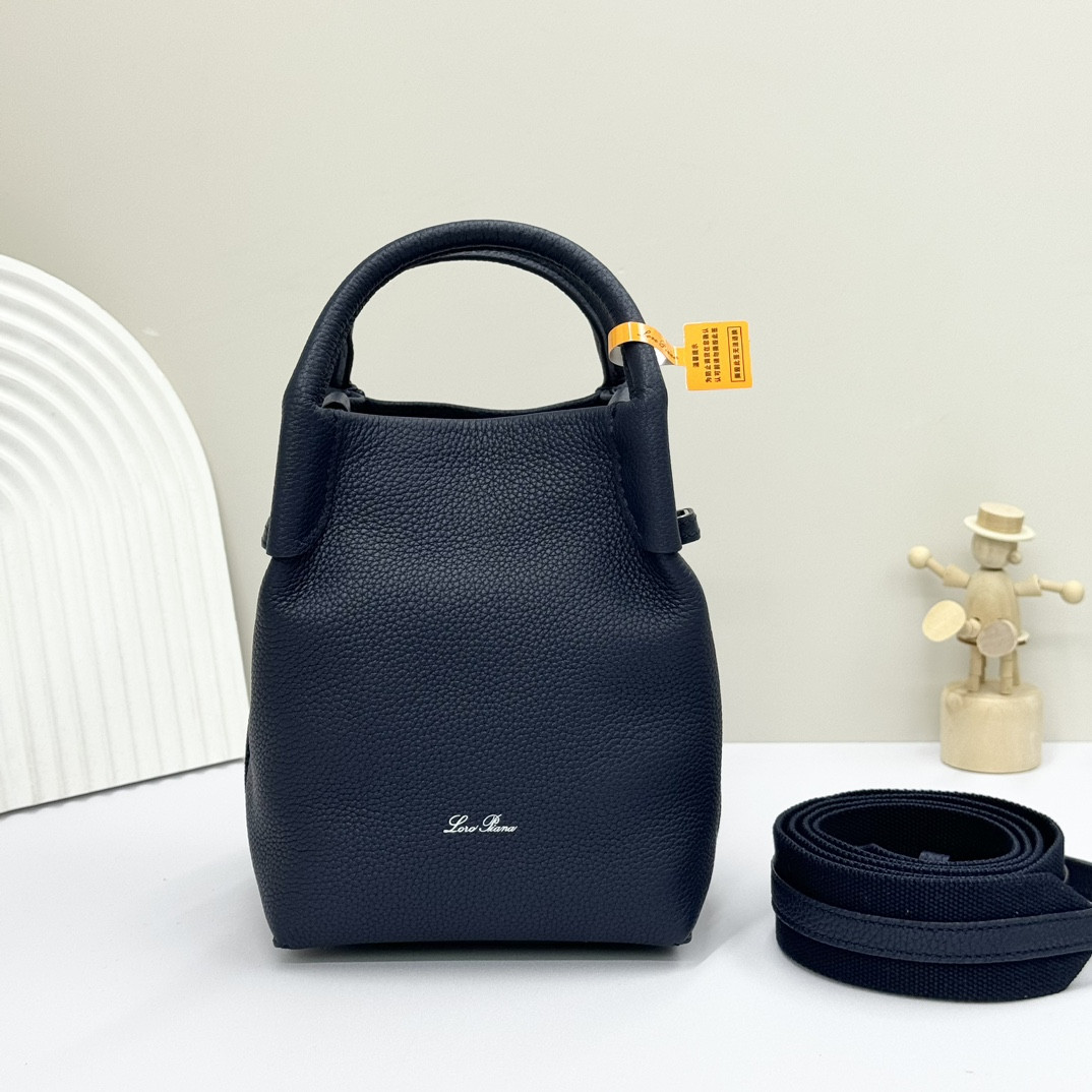 Loro Piana Micro Bale bag Grained Calfskin FAM7943 (16*13*13cm) - Image 2