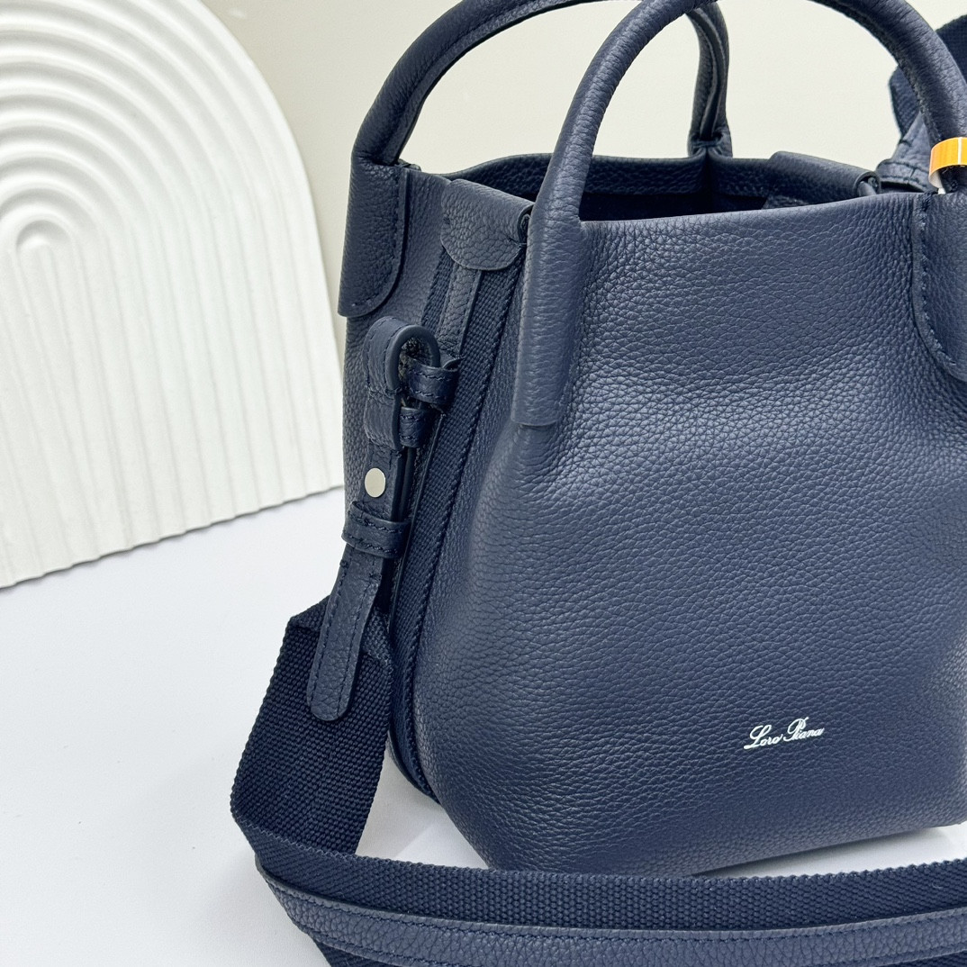 Loro Piana Micro Bale bag Grained Calfskin FAM7943 (16*13*13cm) - Image 6