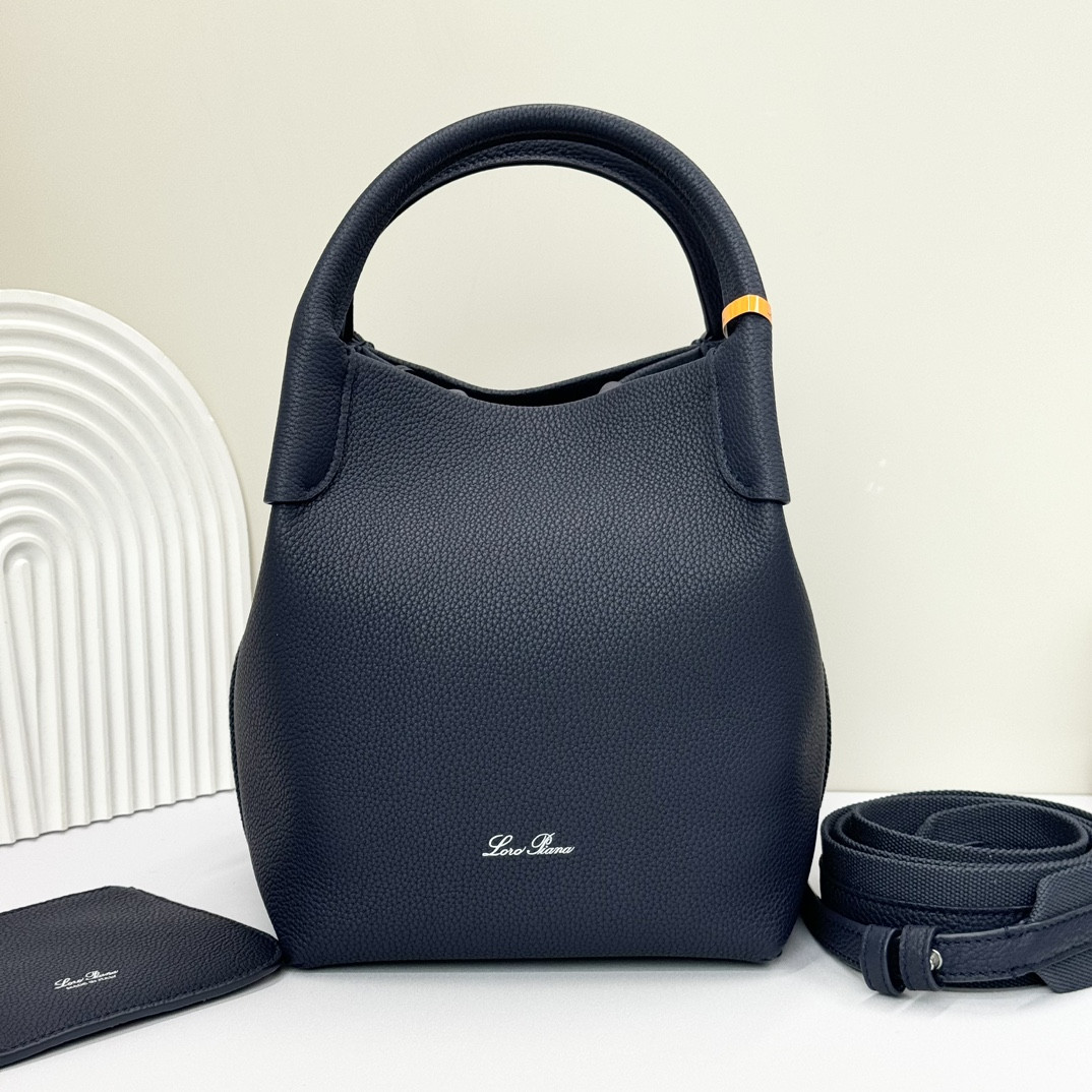 Loro Piana Small Bale Bag Calfskin(21*17*17cm) - Image 2