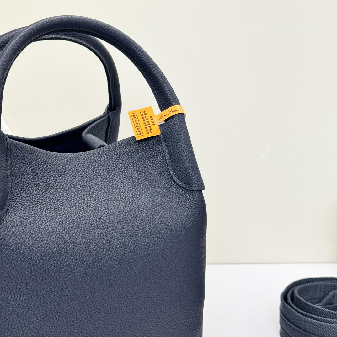Loro Piana Small Bale Bag Calfskin(21*17*17cm) - Image 5
