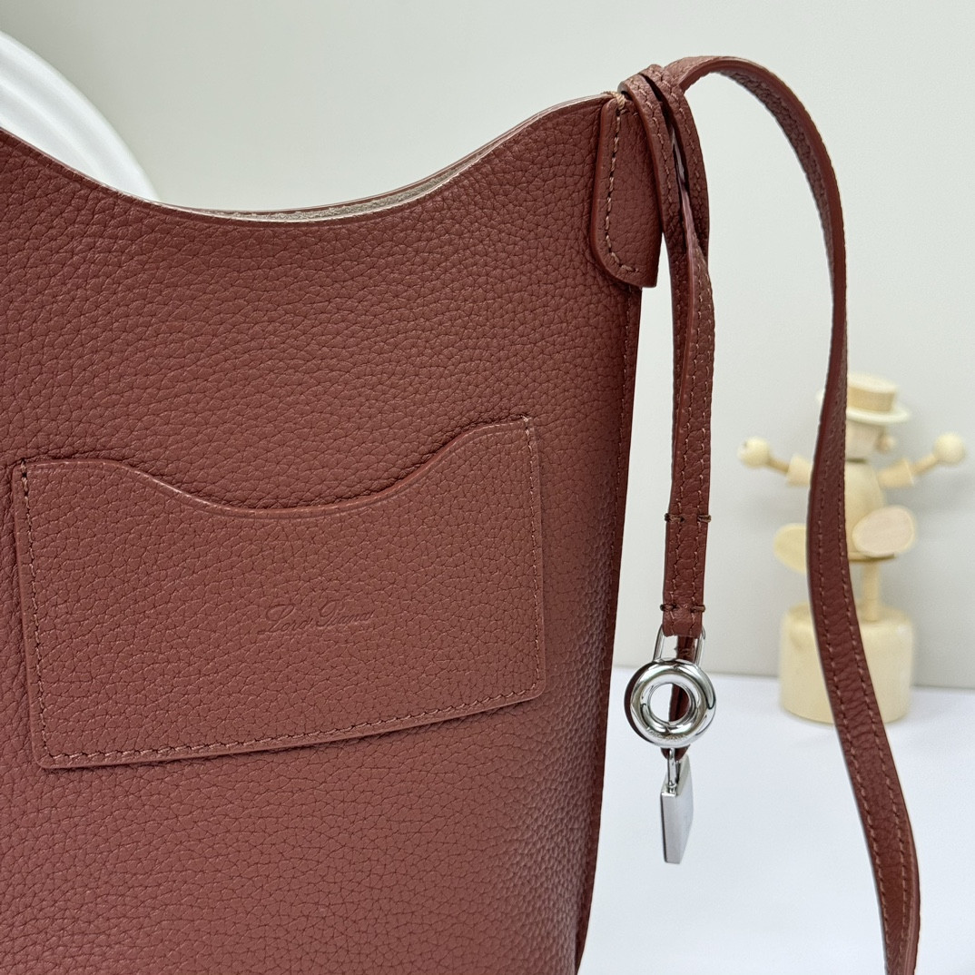 Loro Piana Mini Bale Bag Calfskin (20x15x4cm) - Image 8
