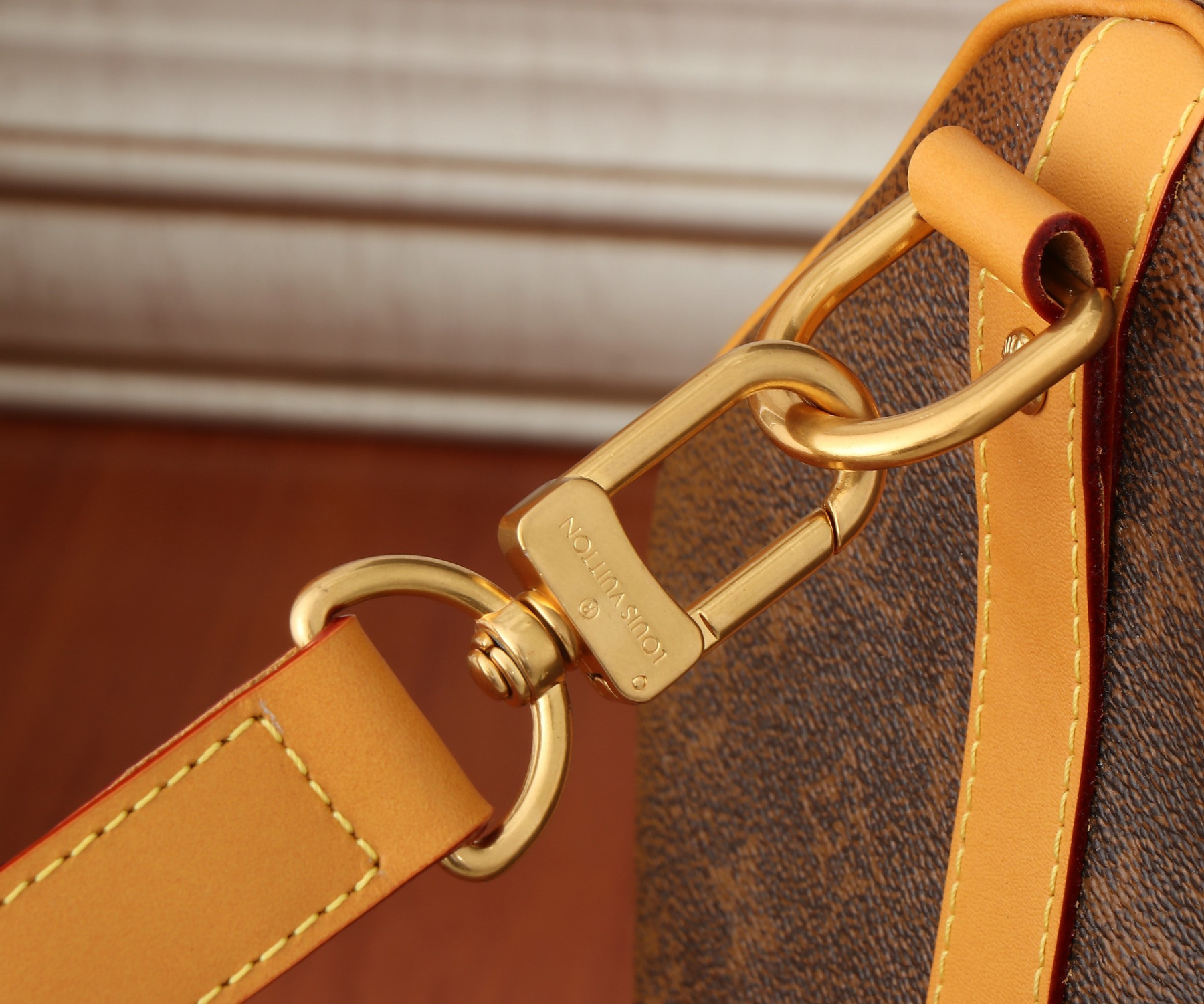 LV Keepall Bandoulière 50 24SS Marque L.Vuitton D¨¦pos M11541 50x29x23CM - Image 16