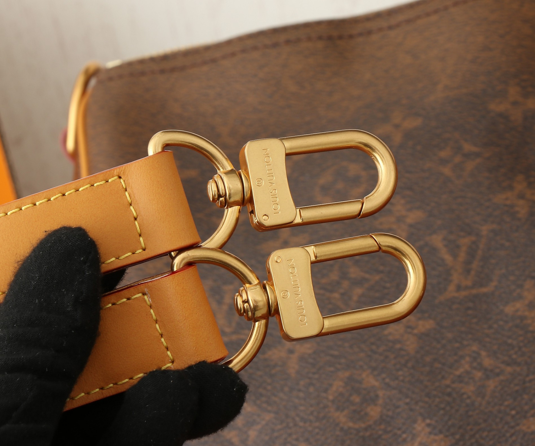 LV Keepall Bandoulière 50 24SS Marque L.Vuitton D¨¦pos M11541 50x29x23CM - Image 7