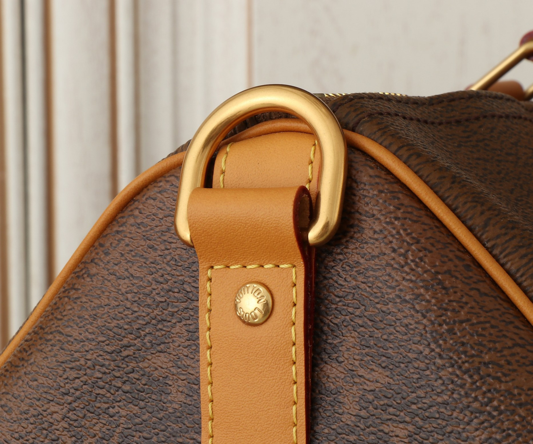 LV Keepall Bandoulière 50 24SS Marque L.Vuitton D¨¦pos M11541 50x29x23CM - Image 8