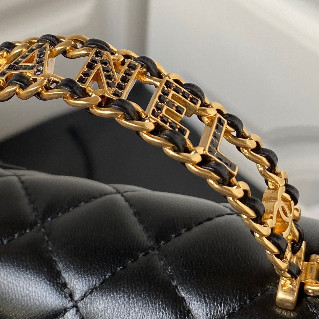 Chanel MINI CLASSIC HANDBAG WITH TOP HANDLE 12 × 20 × 6 CM - Image 5