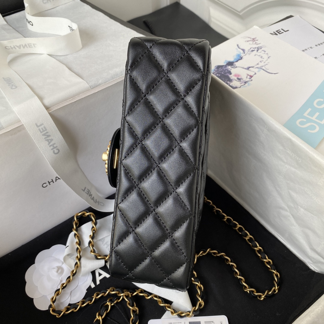 Chanel MINI CLASSIC HANDBAG WITH TOP HANDLE 12 × 20 × 6 CM - Image 4