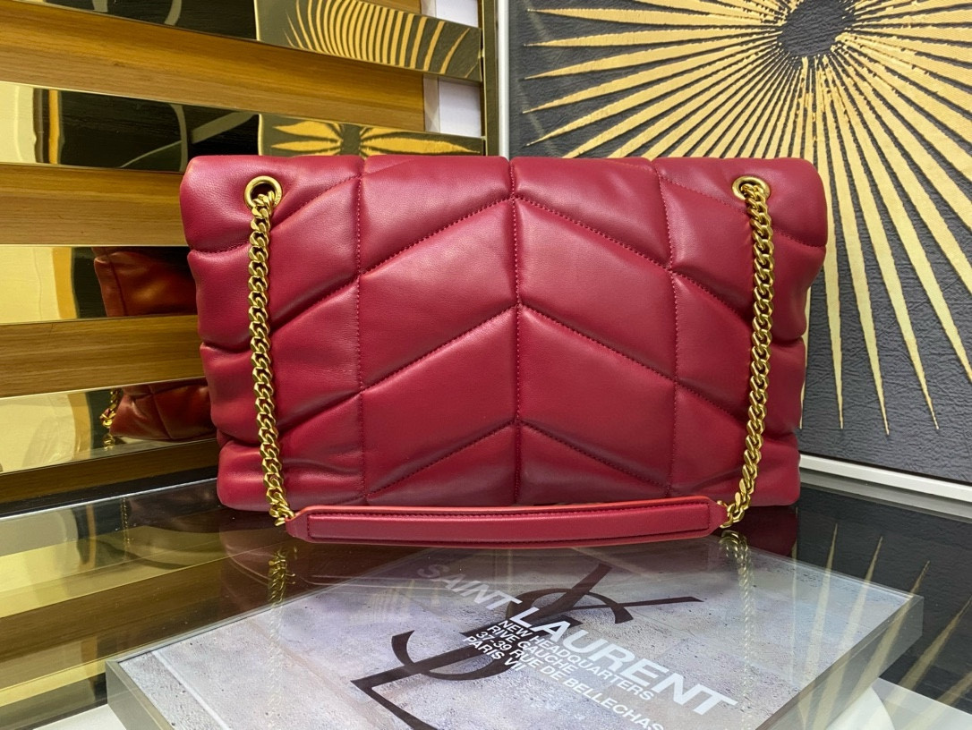 YSL LOULOU PUFFER 35x23x13.5cm #1 - Image 4