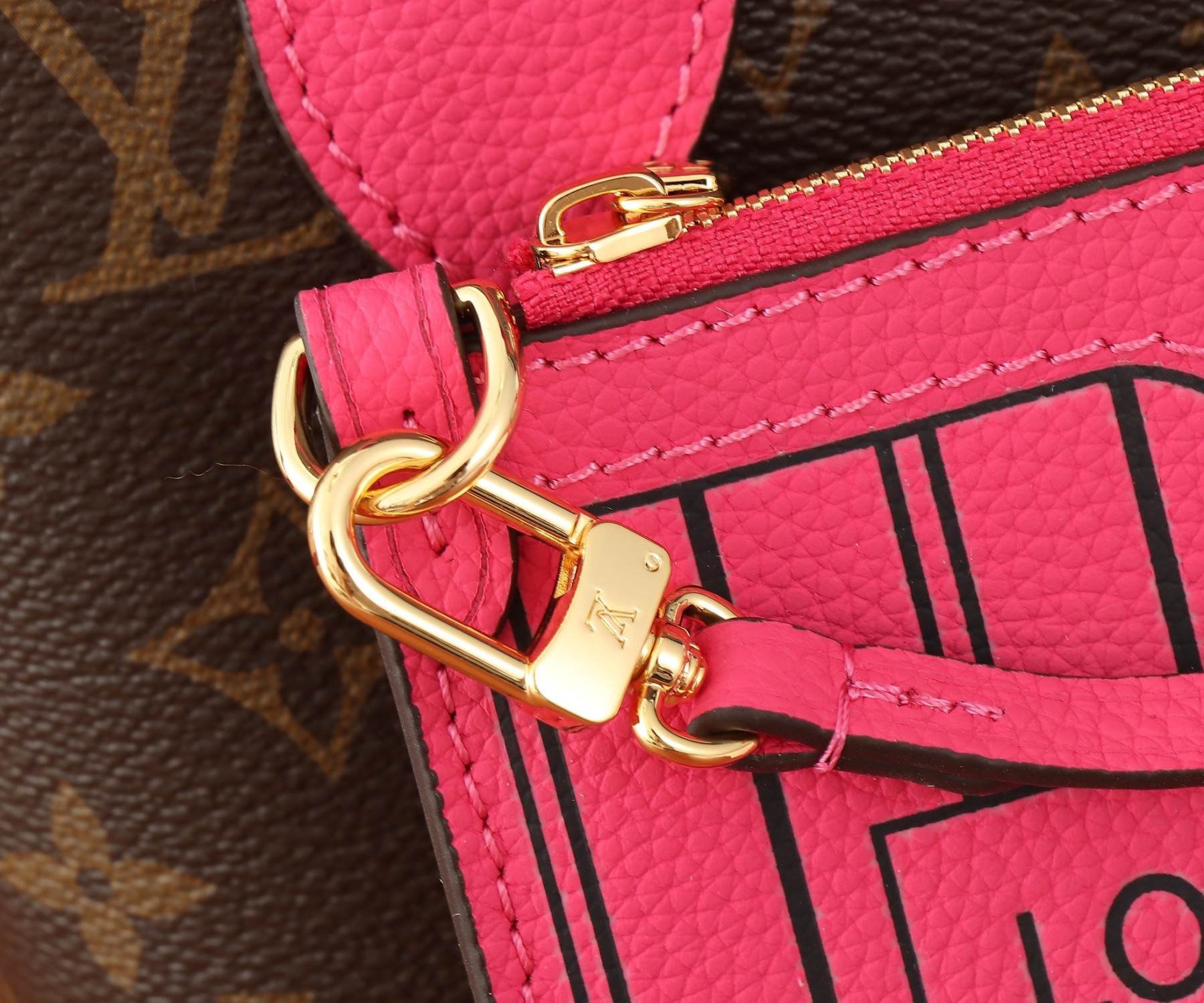 LV Neverfull Bandoulière Inside Out BB M12106 24x14x9cm - Image 9