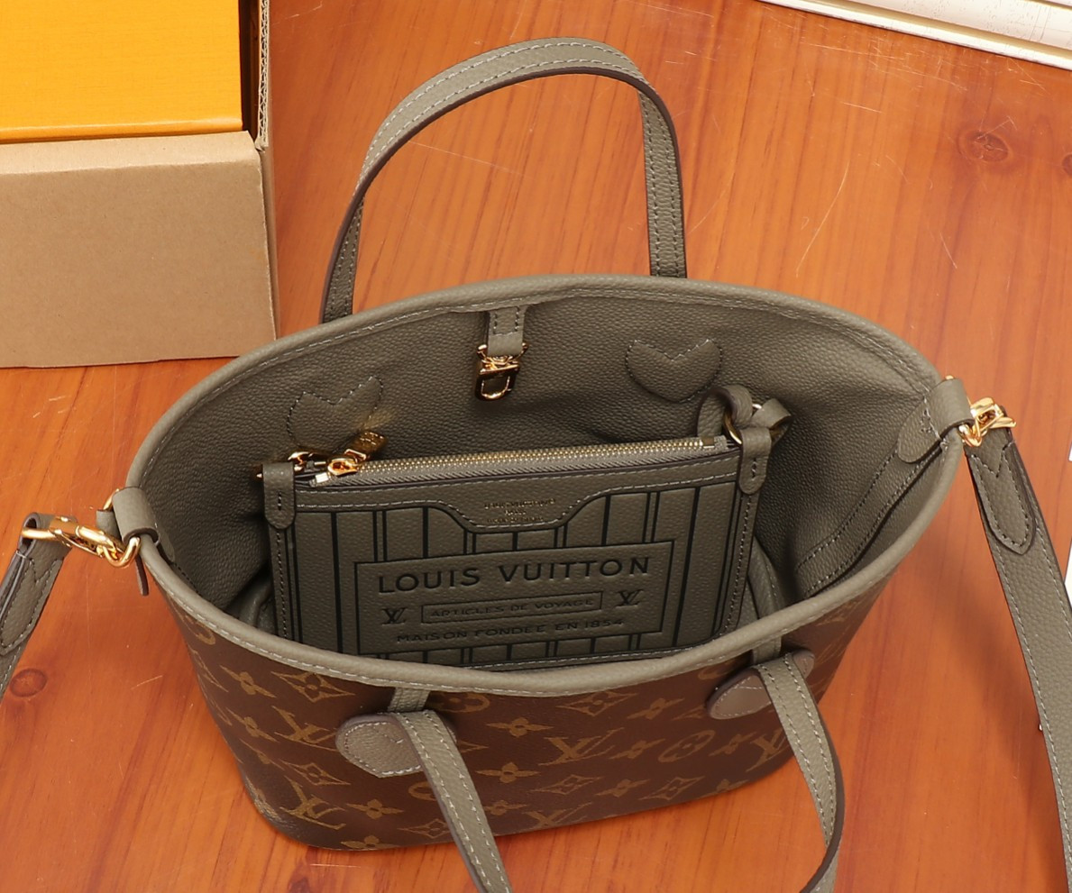 LV Neverfull Bandoulière Inside Out BB M12109 24x14x9cm - Image 10