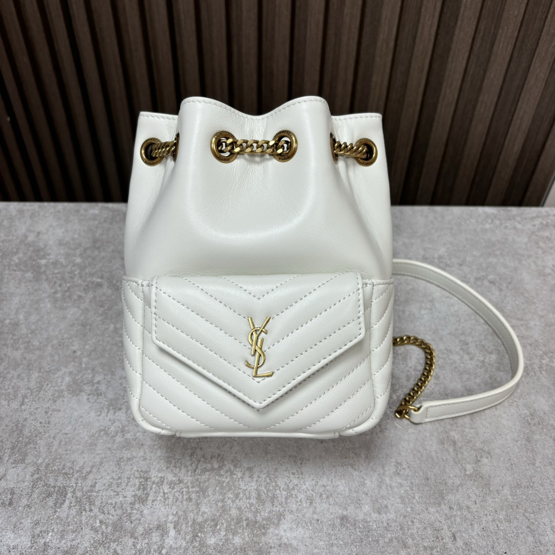 YSL MINI JOE IN LAMBSKIN 19x13x13cm