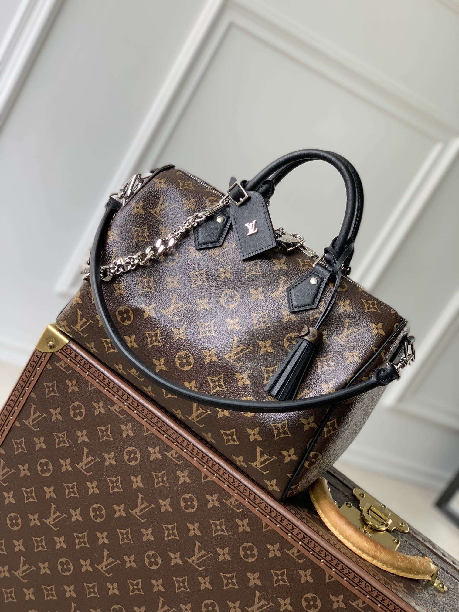 LV MASTER Speedy Soft 30 Dark M12243 (30*21*17cm) - Image 2