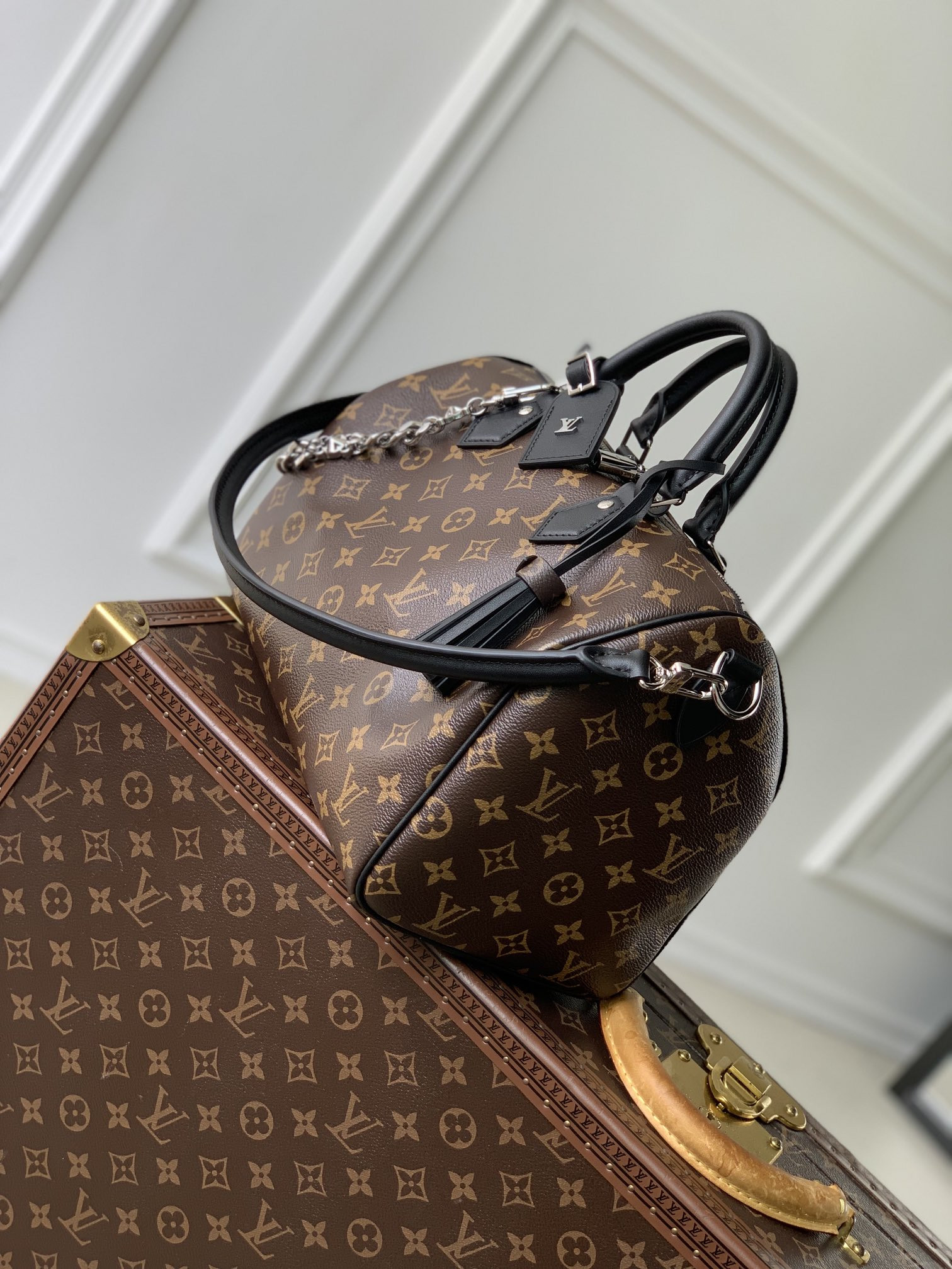 LV MASTER Speedy Soft 30 Dark M12243 (30*21*17cm) - Image 3