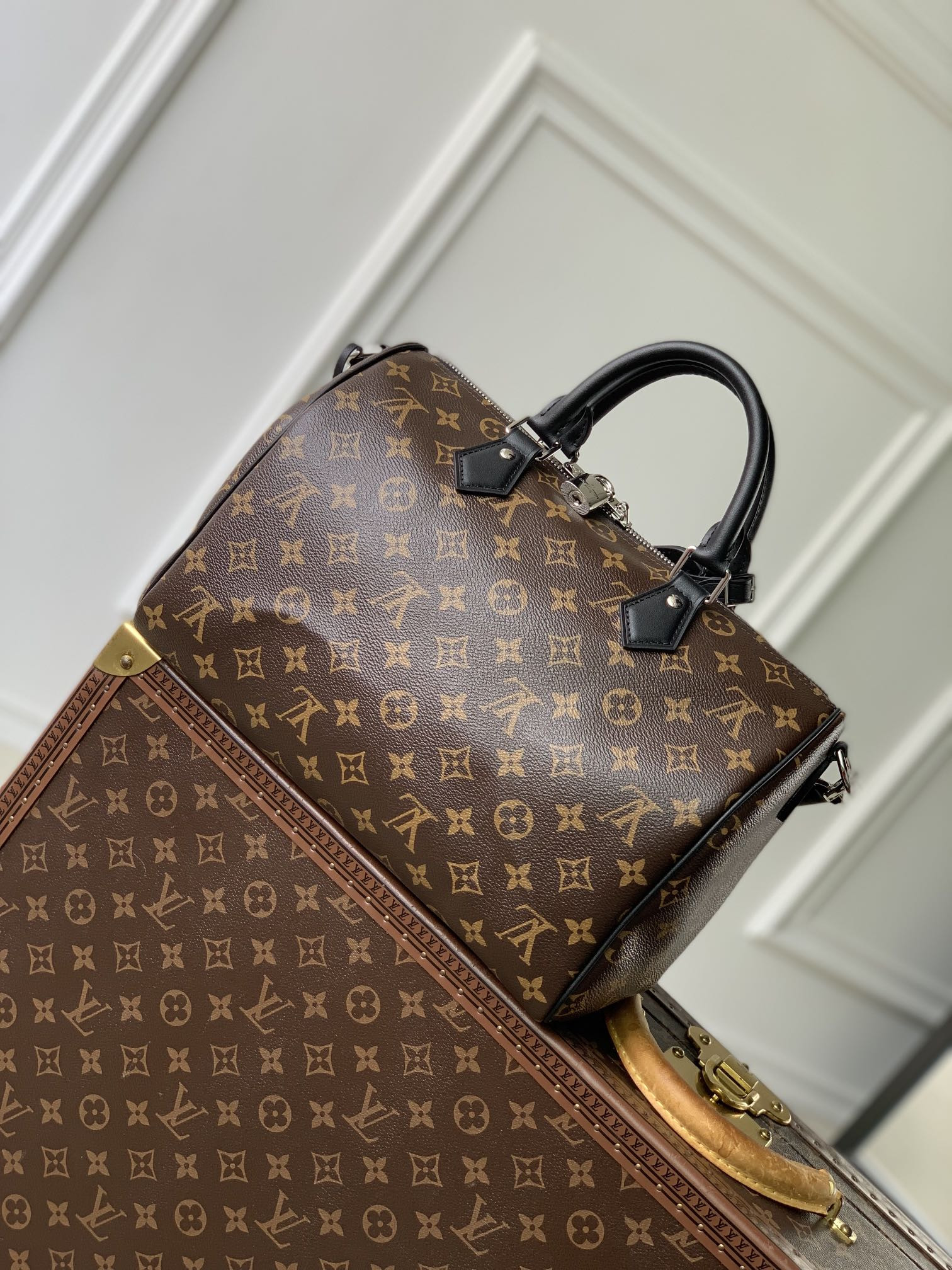 LV MASTER Speedy Soft 30 Dark M12243 (30*21*17cm) - Image 4