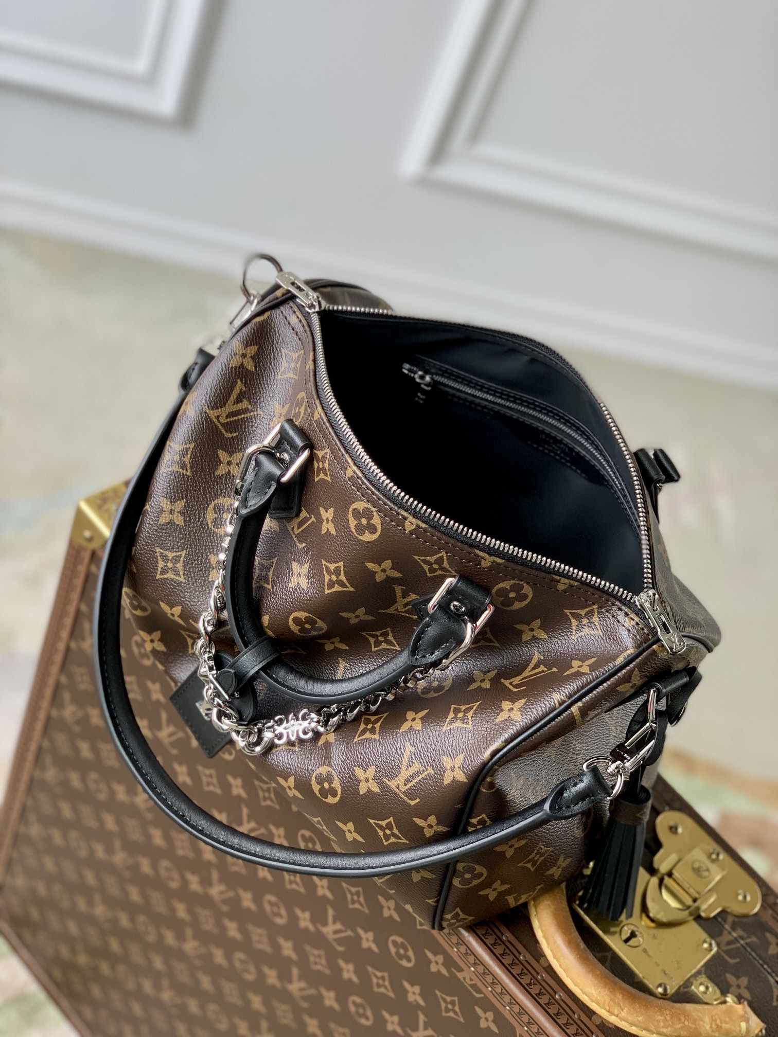 LV MASTER Speedy Soft 30 Dark M12243 (30*21*17cm) - Image 10
