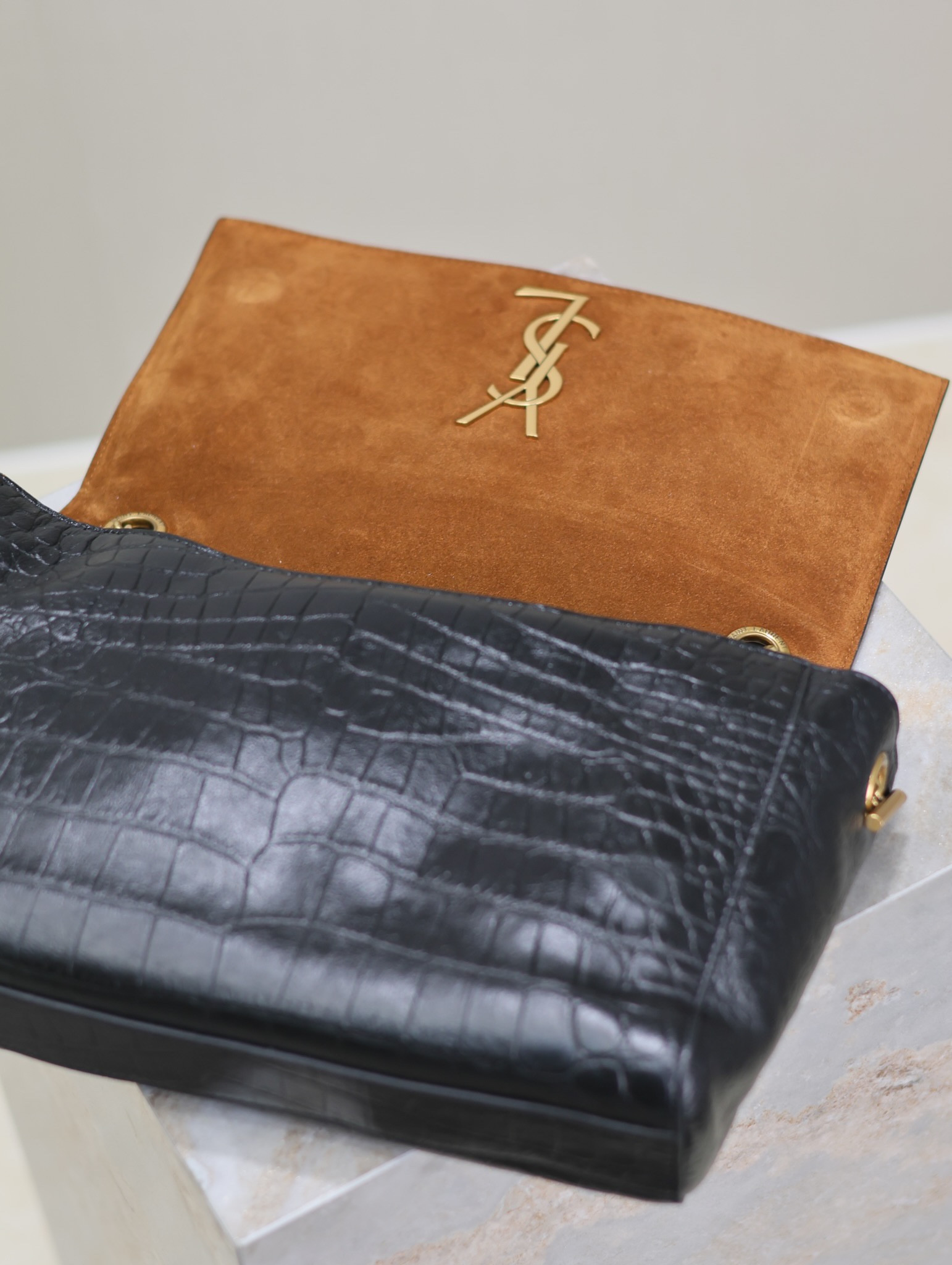 YSL REVERSIBLE KATE 28.5x20x6cm - Image 8