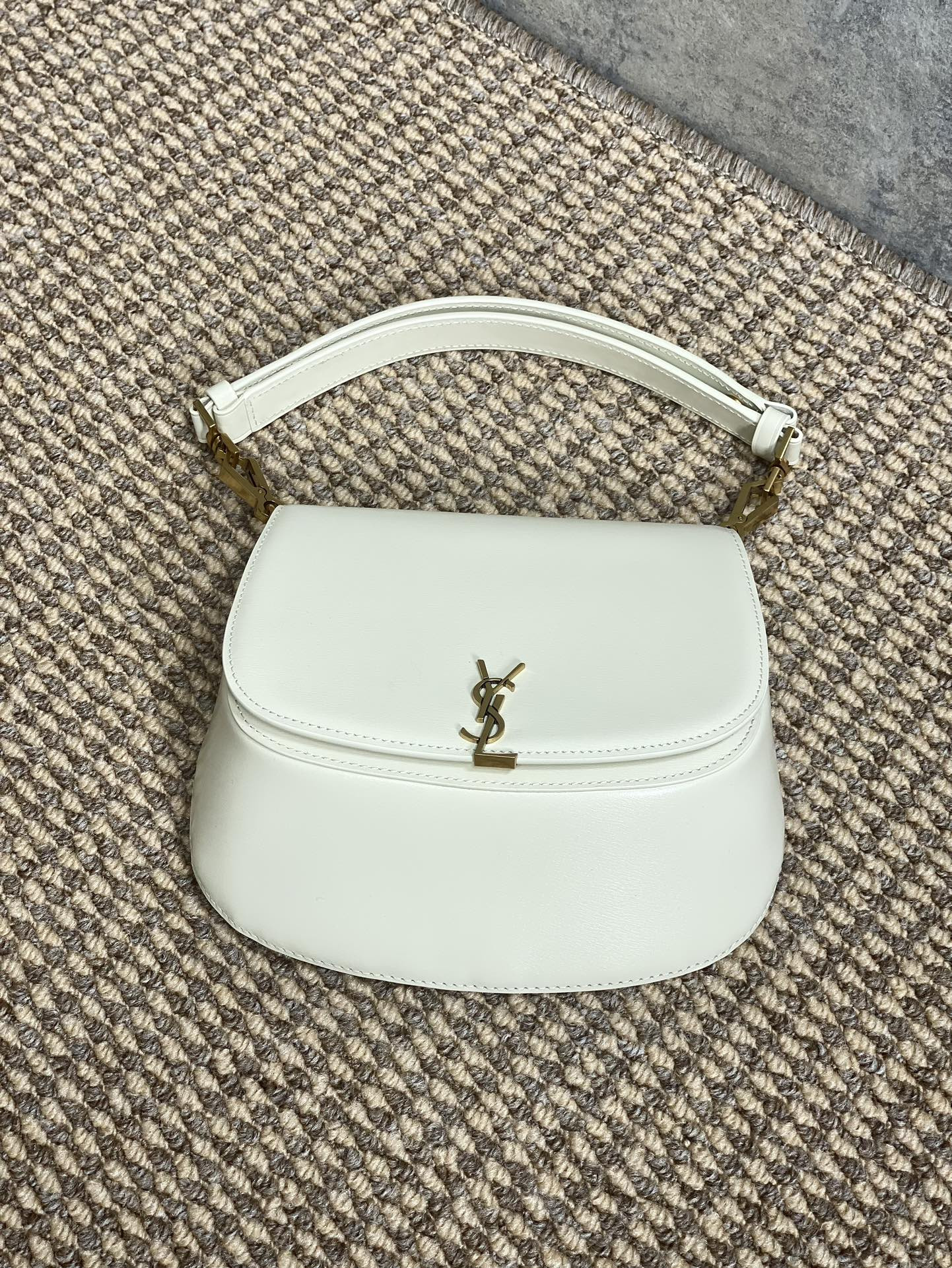 YSL VOLTAIRE TOP HANDLE in BOX SAINT LAURENT 17.5X21X8cm - Image 5