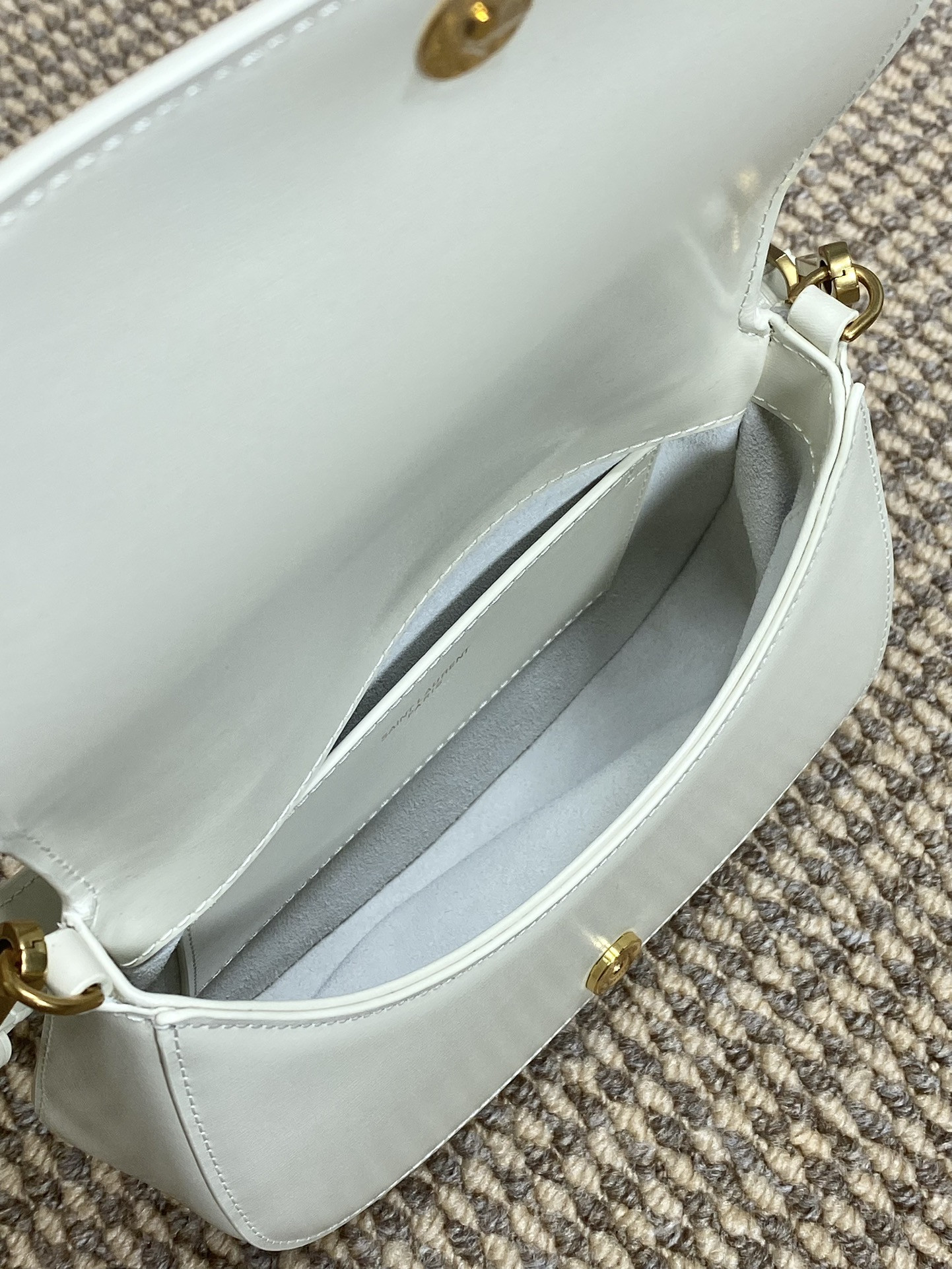 YSL VOLTAIRE TOP HANDLE in BOX SAINT LAURENT 17.5X21X8cm - Image 10