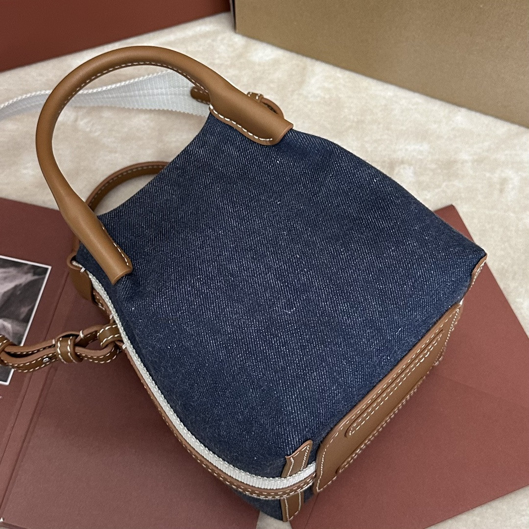 Loro Piana Micro Bale Cotton bag FAM7943 (23*16*14cm) - Image 5
