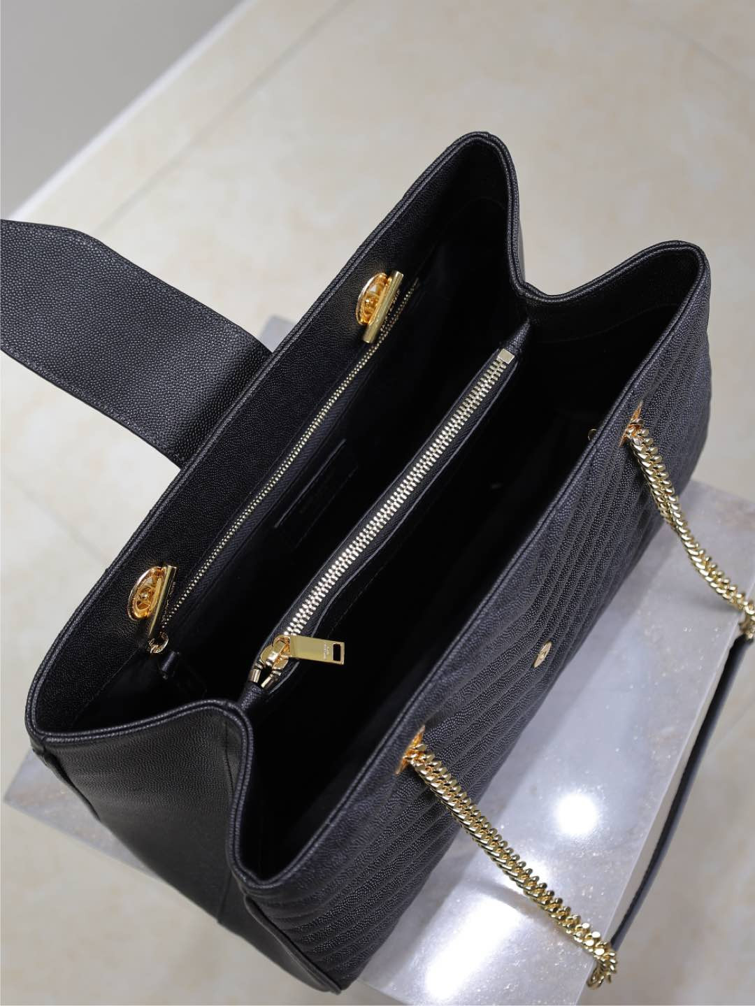 YSL SHOPPING BAG 33*22*15cm - Image 8