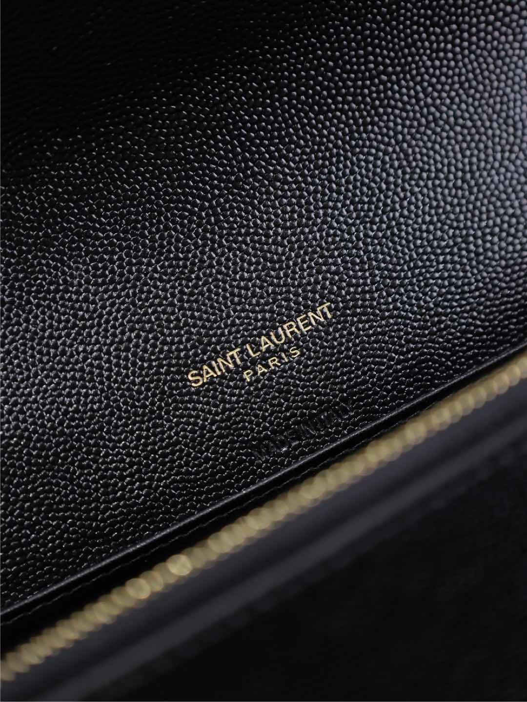 YSL kate belt bag in grain de poudre-embossed leather 18x12x4.5cm - Image 15