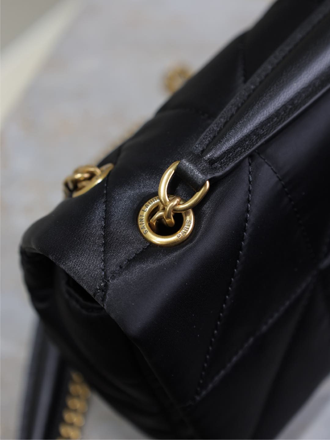 YSL Jamie Medium in Nylon 25x15x7.5cm - Image 12