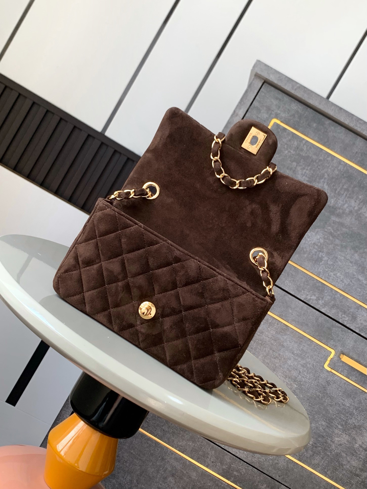 CHANEL MINI CLASSIC 11.12 HANDBAG 20 12*20*6cm - Image 6