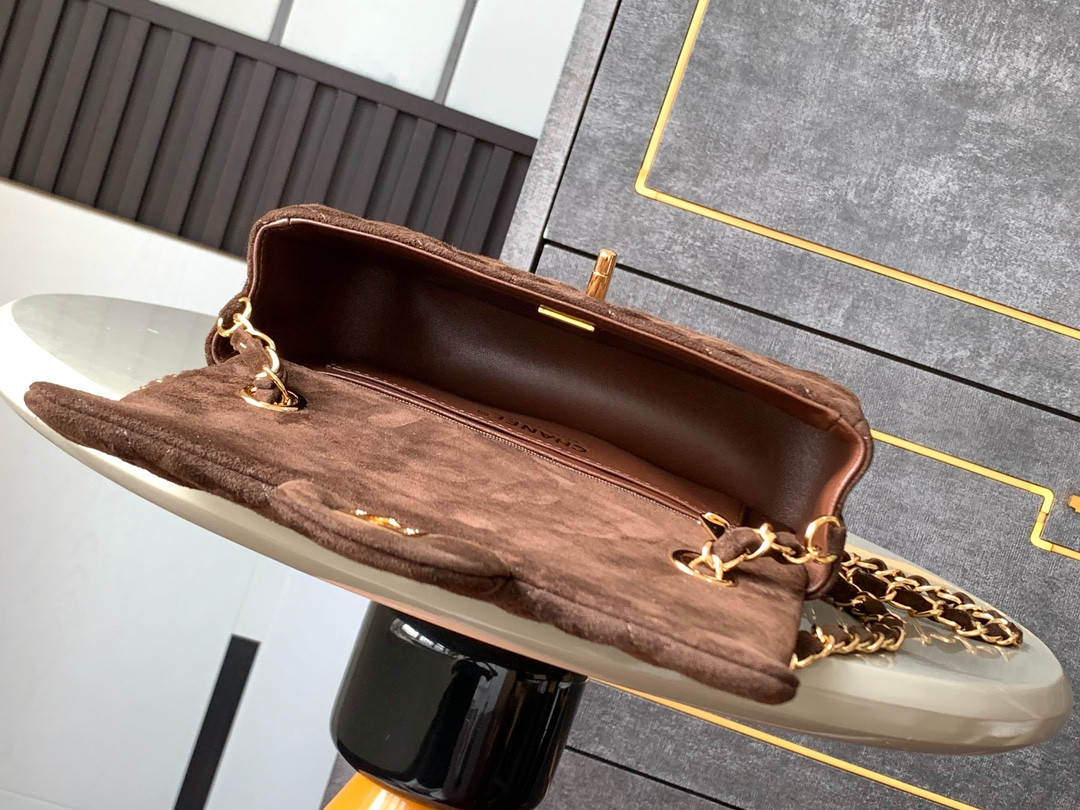 CHANEL MINI CLASSIC 11.12 HANDBAG 20 12*20*6cm - Image 9