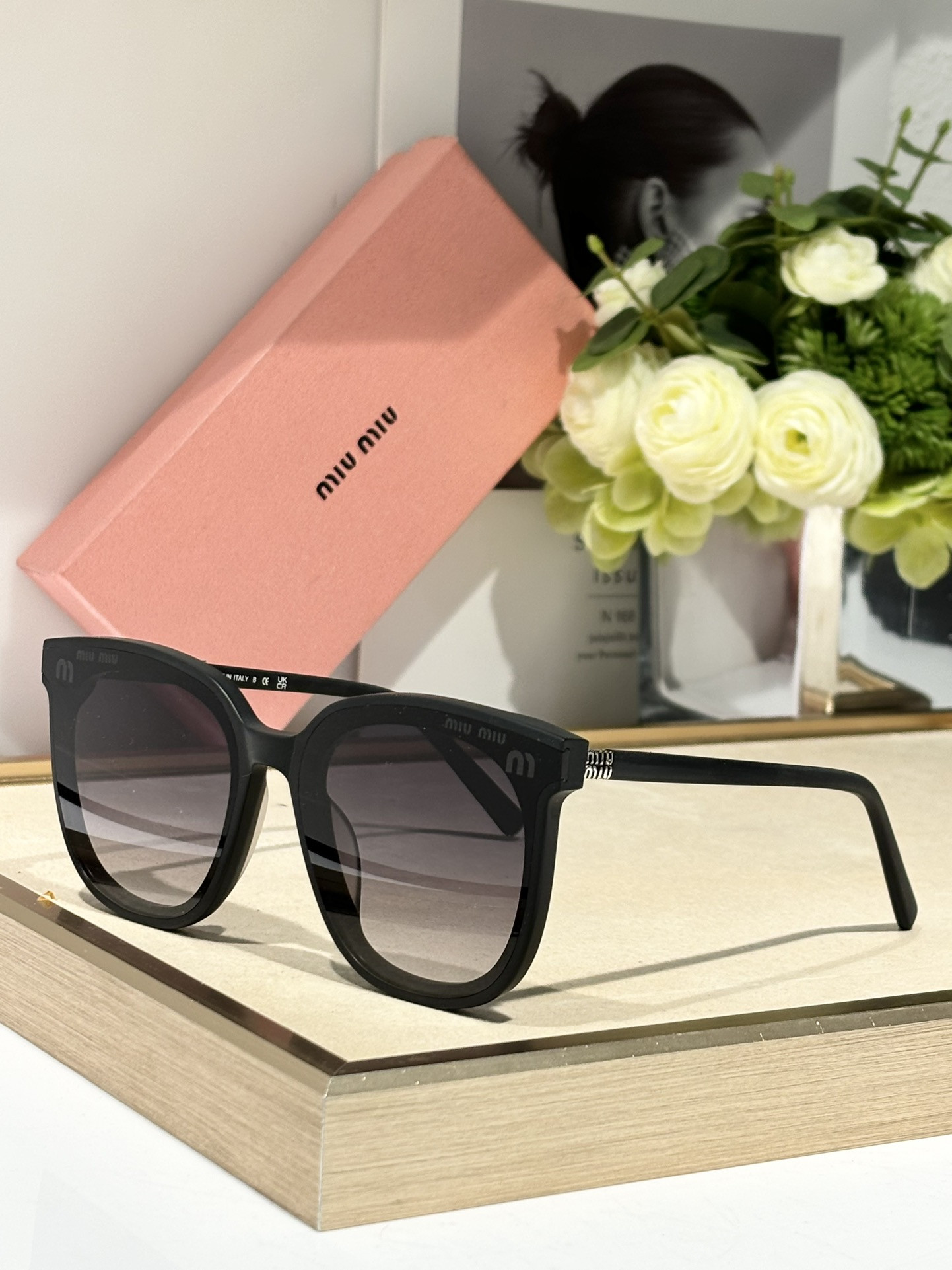 Miu Miu Glasses SMU08Z 65-18-140 - Image 8