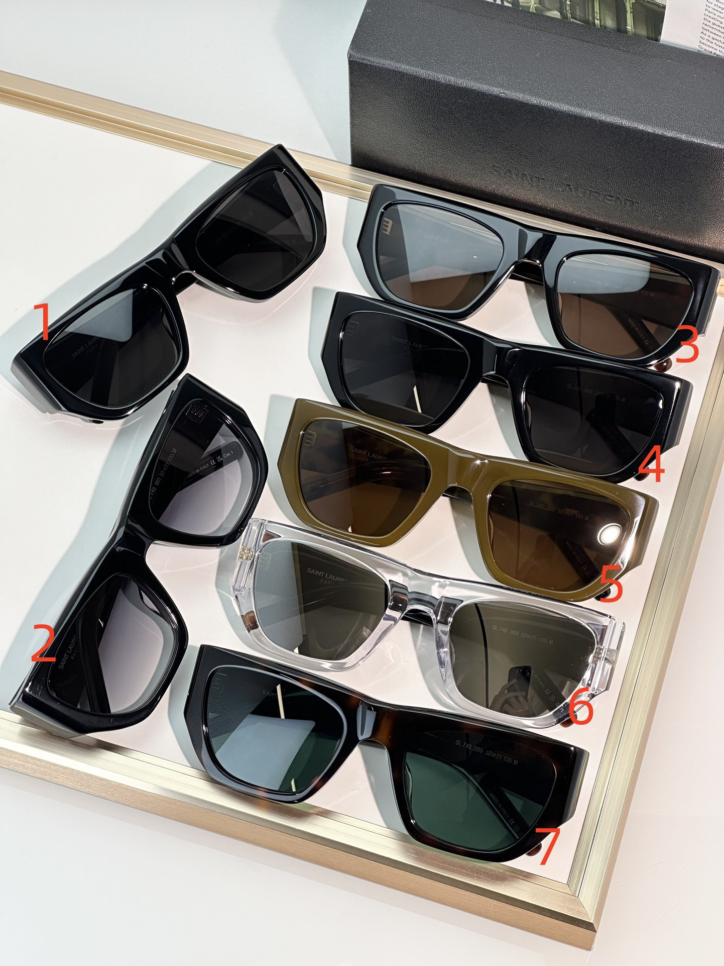 YSL Glasses SL740 52-21-135 - Image 2
