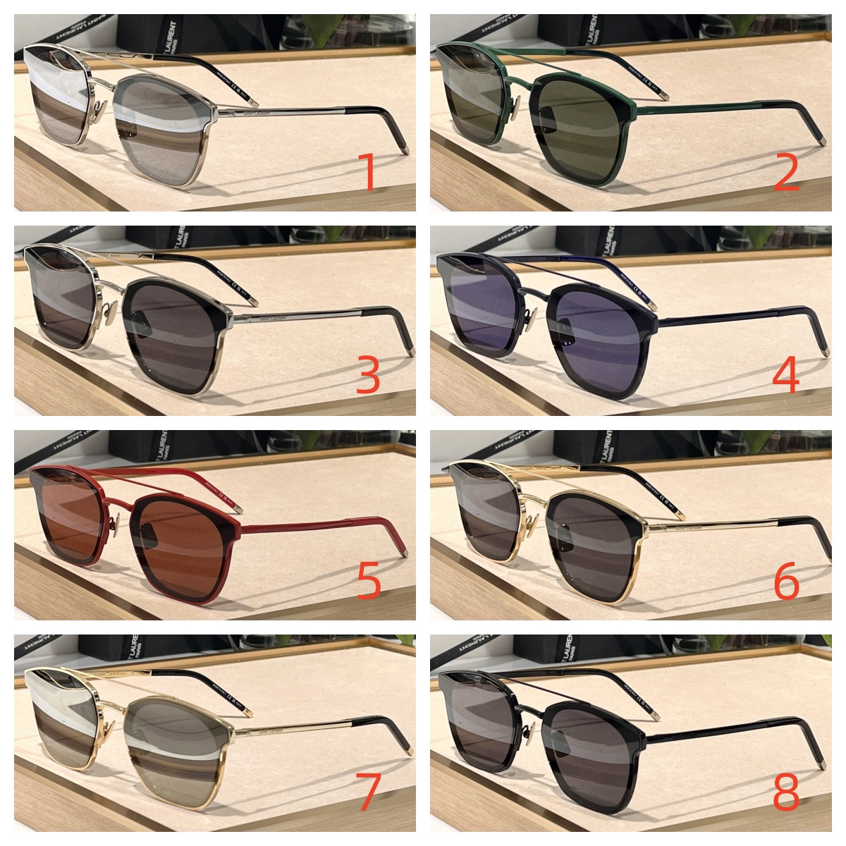 YSL Glasses SL28 61-17-145 - Image 2