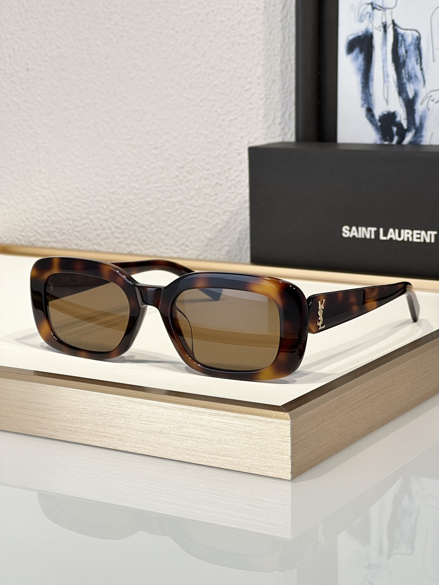 YSL Glasses SLM130F 53-21-145 - Image 5