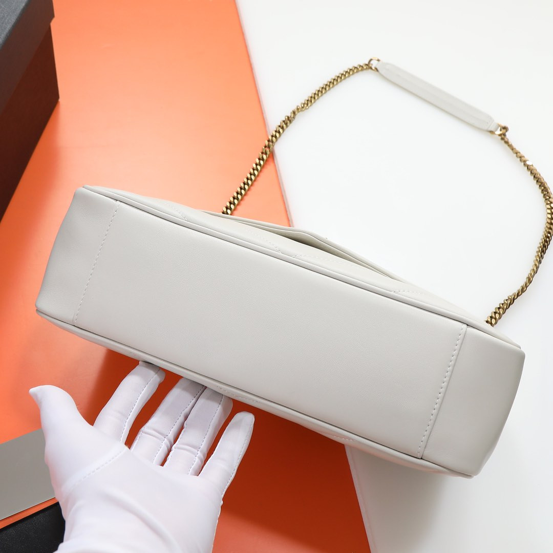 YSL LOULOU medium in MATELASS lambskin 29x17x8cm - Image 7