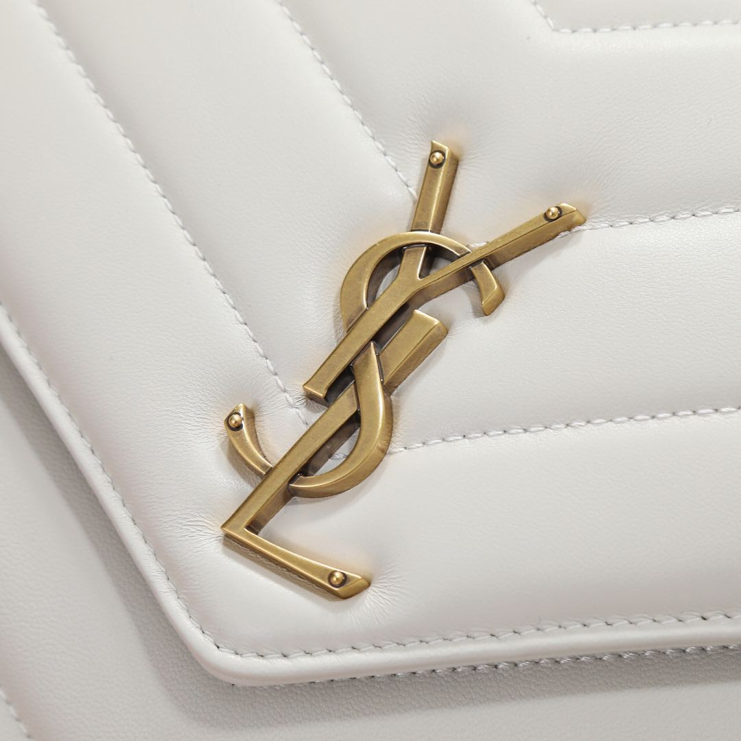 YSL LOULOU medium in MATELASS lambskin 29x17x8cm - Image 11