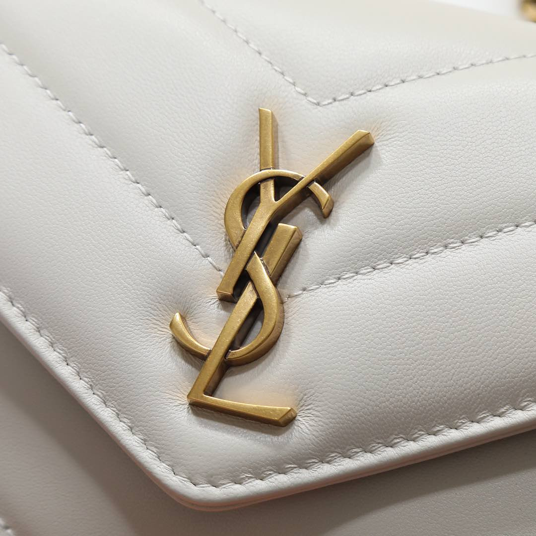 YSL LOULOU MINI in lambskin 20X12X5cm #1 - Image 11