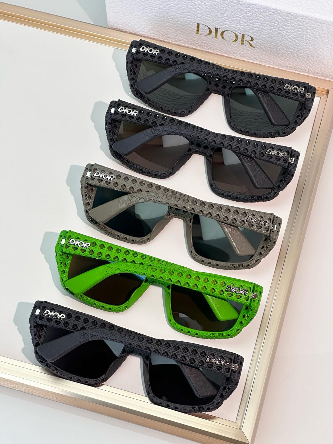 Dior Glasses 3D S1I 57-18-135 - Image 3