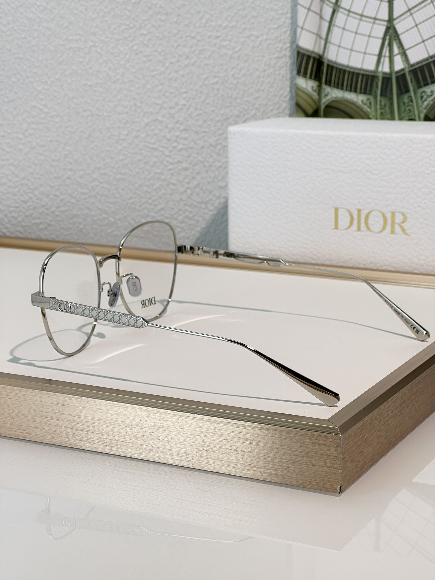 Dior Glasses Cannage B1F 54-19-140 - Image 8