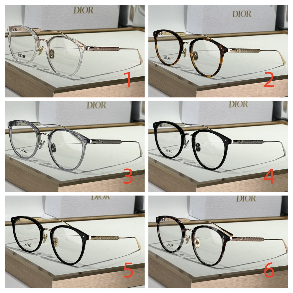 Dior Glasses Mini CD A6L 51-20-145 - Image 2