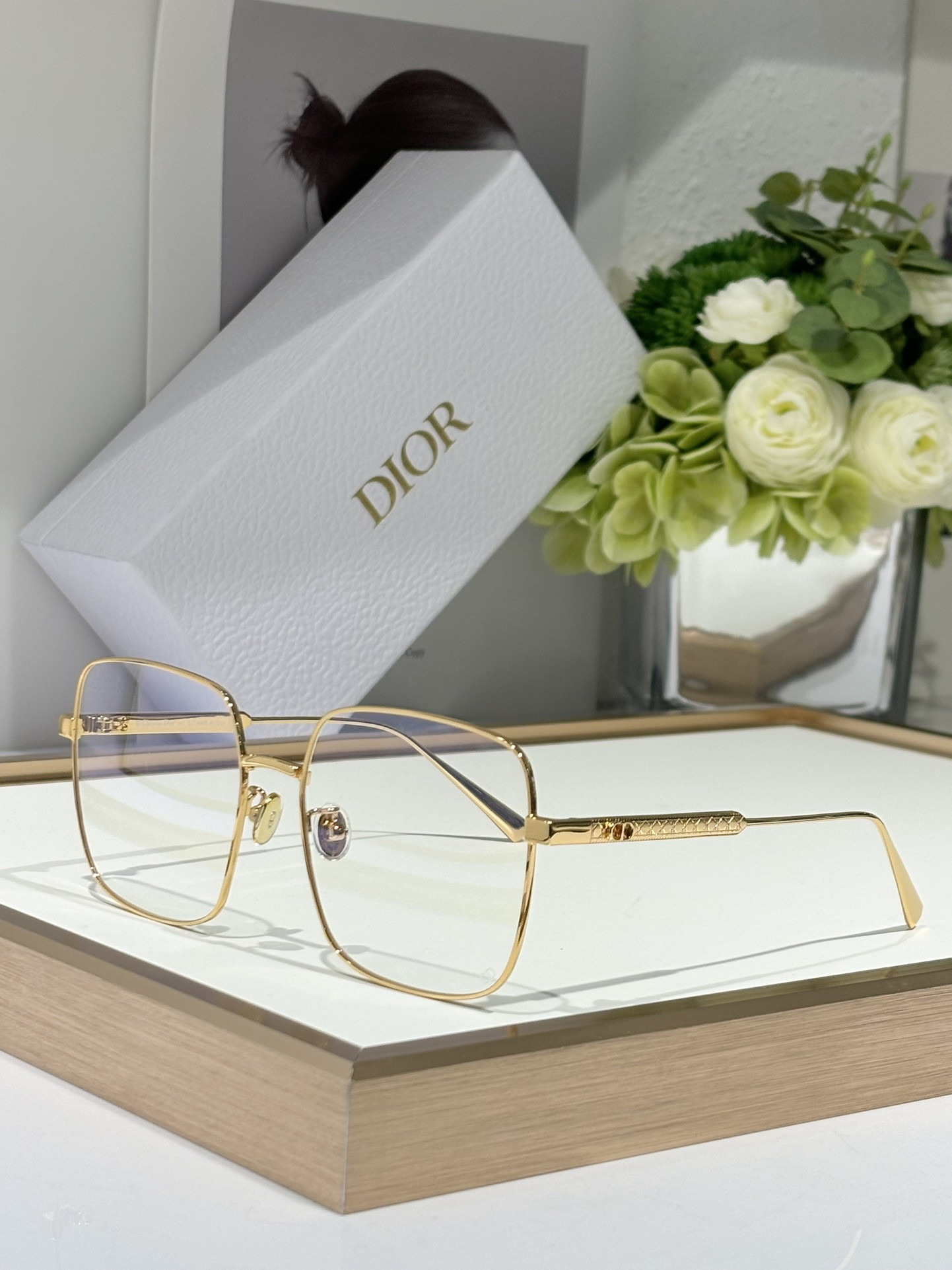Dior Glasses Cannage S1U 58-19-140 - Image 6